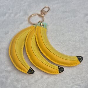 Banana Keychain Bag Charm